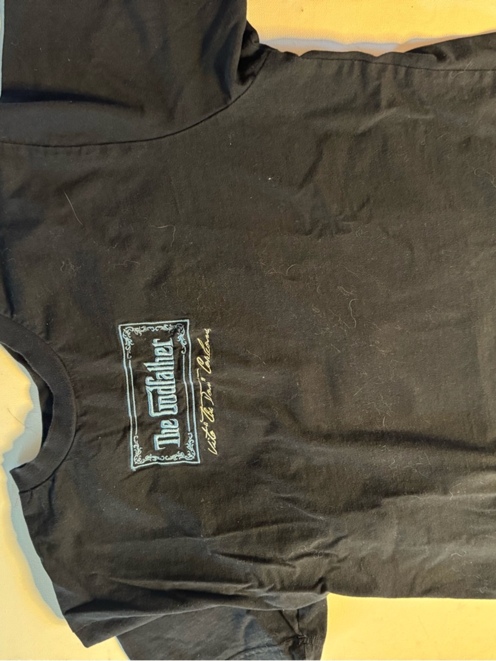 The Godfather Black Graphic Tee